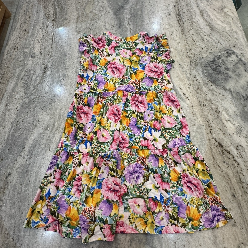 NWT Dear Scarlett Women's Sz Large Wrinkle Free Floral Dress Knee Length - Picture 6 of 6